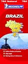 Brazil National Map (Michelin National Maps)