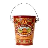 Flower honey in decorative metal pail - 26 oz from Bernard Michaud, France
