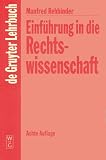 Einf�hrung in die Rechtswissenschaft