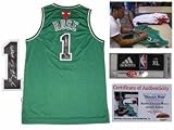 Derrick Rose Signed Jersey w/ "MVP 11" - Rose Holo - Autographed NBA Jerseys