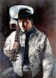 Garth Brooks (With Guitar) Music Poster Print - 11