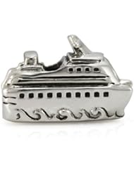 Ohm Sterling Silver Cruise Ship Bead Charm