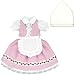 25アルプス亭ウエイトレスset ピンク
