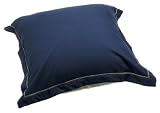 Nautica Microfiber European Sham with Contrast Piping