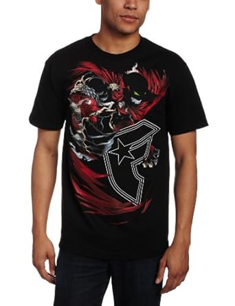 Amazon.com: Famous Stars and Straps Men's Spawn Rage Tee, Black, Small: Clothing
