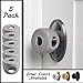 Grey - Door knob Baby Safety Cover - 5 Pack - 4 Colors Available - Deter Little Kids from Opening Doors with A Child Proof Door Handle Lock - Diddle