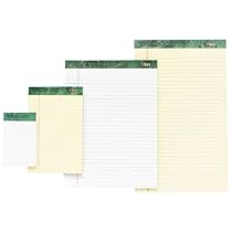 TOPS 63140 Prismt Plus Legal Rule Writing Pads, Letter, Pastel Orchid, 50 sheets/pad, 12/pk