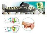 Reflexology Sandals - Extra Small (Black) (4H x 4W x 10.5D)