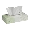 Georgia-Pacific Envision 47410 White 2-Ply Facial Tissue, Flat Box, 8.33" Length x 8" Width (Case of 30 Boxes, 100 Sheets Per Boxes)