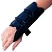Scott Specialty 607-400 Latex Free Premier Left Wrist Brace, Medium, 8" Length