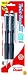 Pentel Twist-Erase III Automatic Pencil with 2 Eraser Refills, 0.7mm, Assorted Barrels, 2 Pack (QE517BP2-K6)