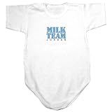 BABY BODYSUIT WHITE  MILK TEAM JORDAN  0 - 3 Months