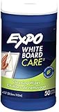 Expo White Board Care, Cleaning Wipes, 8"x5.5", 50 Count
