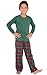 PajamaGram Red & Green Plaid Matching Family Christmas Pajamas