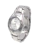 Geneva Platinum Silver Dial Stainless Steel Men's Watch