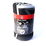 Pittsburgh Steelers Fleece NFL Blanket (Shadow Series) by Northwest (50""x60"")