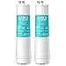 AQUACREST Water Filter, Compatible with Culligan RC-EZ-1, US-EZ-1, RV-EZ-1, Brita USF-201, USF-202, DuPont WFQTC30001, WFQTC70001 Water Filter, 3,000 Gallons (Pack of 2)