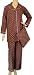 Pink Mauve Polka Dot French Elegant Design Long Sleeve Pajamas ~ 3 sizes