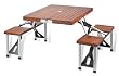Picnic at Ascot 246 Picnic Table Set Wood