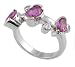 Sterling Silver Oval Cut Fashion CZ Ring