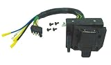 Reese Towpower 85343 4-way Flat to 7-way Blade Terminal Adapter