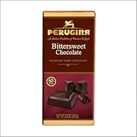 Perugina Signature Dark Bittersweet Chocolate Bar - 60% Cocoa - 3.5oz - (Pack of 6)