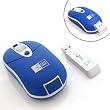 Compact Precision Optical Wireless Mouse for Netbooks, Notebooks and Desktop Computers