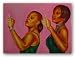 Sisters of AKA by Fred Mathews 24"x18" Art Print Poster African-American