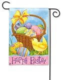 Happy Easter Garden Flag
