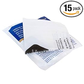 Whirlpool W10165296RP 18-Inch Plastic Compactor Bags with Odor Remover, 15-Pack
