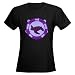 Save Turtles purple Endangered species Women's Dark T-Shirt by CafePress
