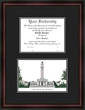 LSU Tigers Louisiana State Diploma Frame & Lithograph Print