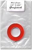 Tape, Single, Crepe, Red, 1/ 8" x 324"