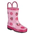 Toddler Rainpals Lady Bug Rain Boots - Pink