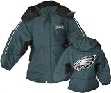 Philadelphia Eagles Kids (4-7) Heavyweight Bubble Jacket