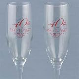 Review Yacanna  / 40th Anniversary Toasting Flutes