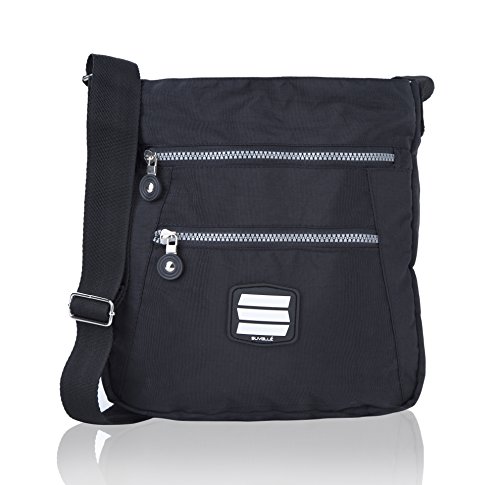 Suvelle Go-Anywhere Travel Crossbody Bag Everyday Shoulder Organizer Purse 20103