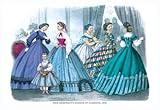 IMAGE OF Mme. Demorest's Mirror of Fashions, 1840 #1 18X27 Giclee Paper
