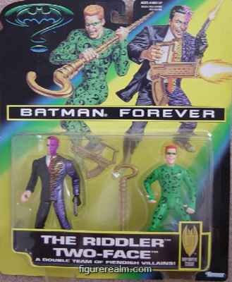  Batman Forever Riddler and Two-face 2-pack Action Figure Set