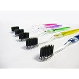 The new generation US patented, non-nylon, tapered, soft, and ultra fine bristles - Yorum 5 manual toothbrushes