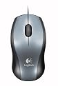 Logitech V100 optische Notebook Maus schnurgebunden anthrazit-schwarz