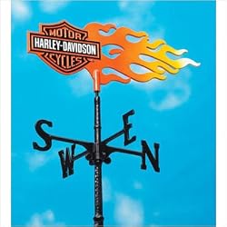 Flame Weathervane - Rooftop