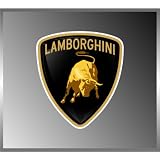 2 Lamborghini Lambo Emblem Vinyl Decal Bumper Sticker 2 X 2 Each 