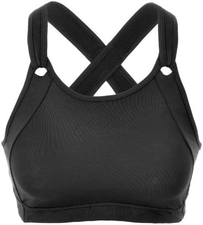 La Isla Women's High Impact Wire Free Non Padded Powerful Seam Free Sports Bra