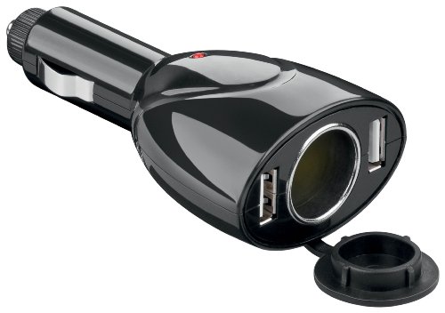 Wentronic KFZ Lade Adapter 12V auf 2x USB (1A) schwarz Preisvergleich