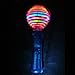 Flashing Panda Meteor Storm LED Changing Pattern Spinner Wand