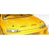 1992-1995 Honda Civic 2DR HB Duraflex Spyder Hood by DuraFlex