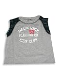 Mish Mish - Infant Baby Boys Sleeveless Top, Grey, Black (Size 24Months)