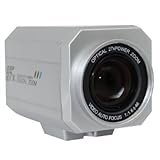 1/4" SONY CCD 27X ZOOM Day/Night 480TVL Professional Indoor Surveillance Security Camera with 25ft BNC Cable & Power Adapter Kit - 480 TVL, Super Low 0.1Lux Indoor Camera. Great picture in low light, auto focus, buttons on back, light weight compact