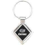 Florida Gators Vogue Brushed Metal Logo Keychain